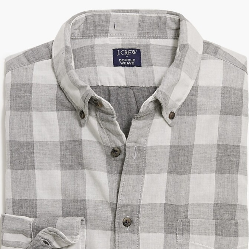 J. Crew Double-weave Casual Shirt New With Tags